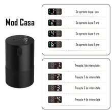 Încarcă imaginea în vizualizatorul Galerie, Nebulizator uleiuri esentiale auto portabil cu display LED HD si functii premium