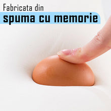 Încarcă imaginea în vizualizatorul Galerie, Perna ortopedica pentru genunchi si picioare 4D din spuma cu memorie, design mulat pentru confort